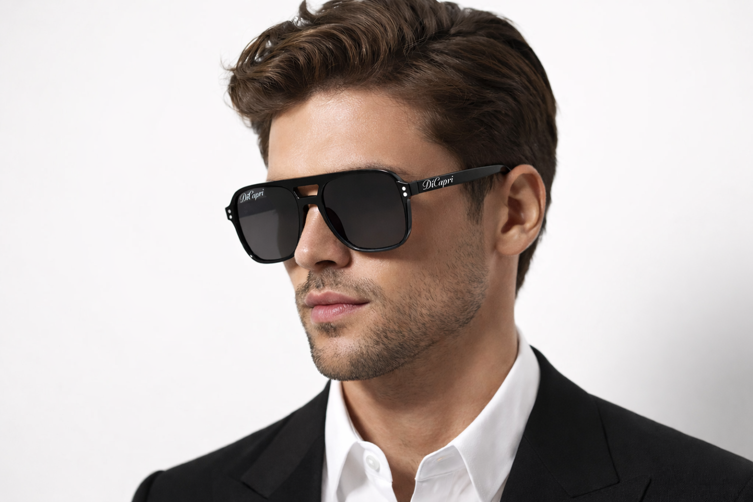 Riviera Nero - Svart Solglasögon